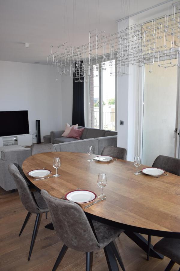 Large Penthouse - Private Parking - In A Beautiful Domain Appartement Antwerpen Buitenkant foto